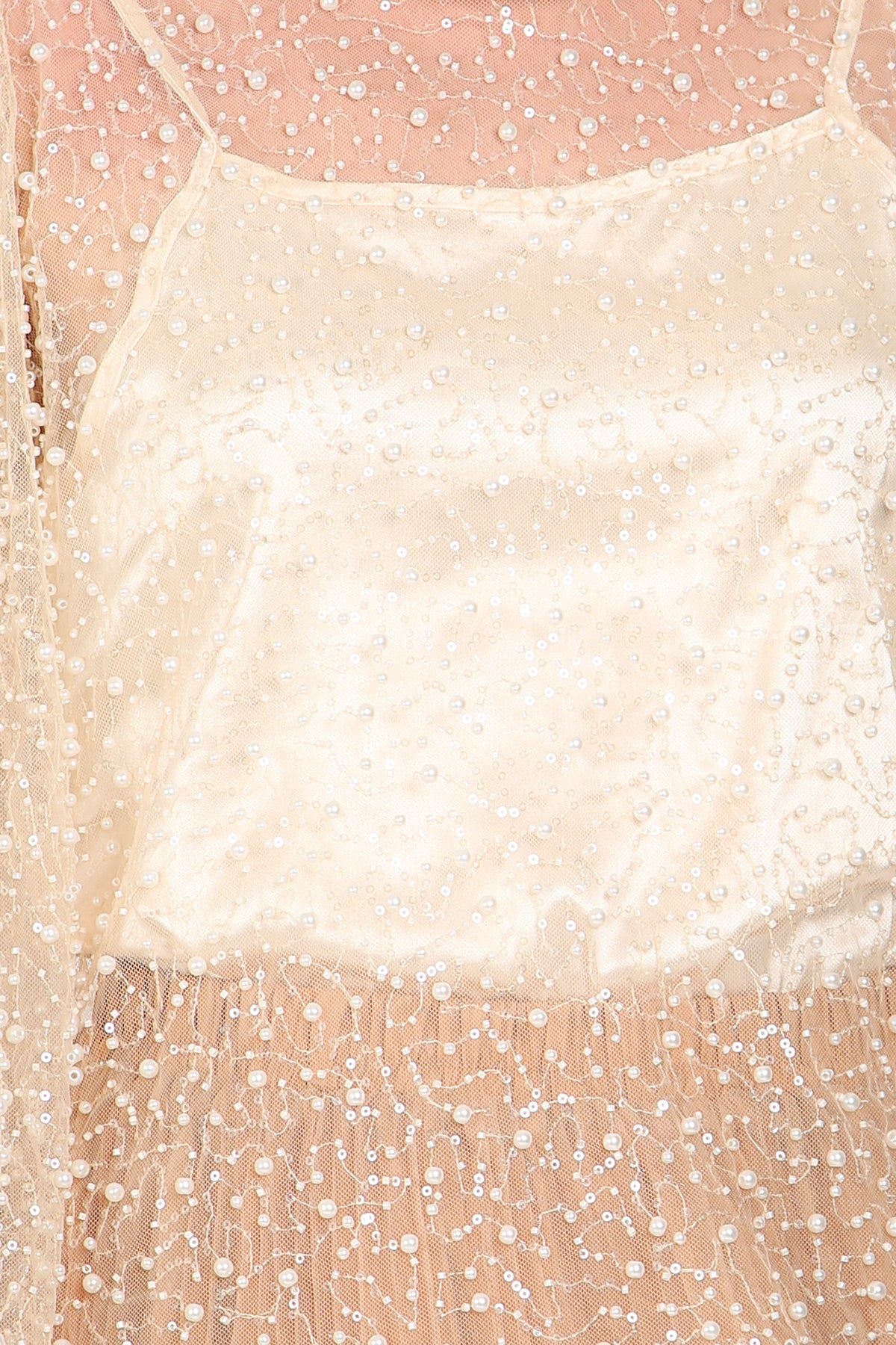 Phillip Sequined & Pearled Sheer Blouse - Shop Beulah Style