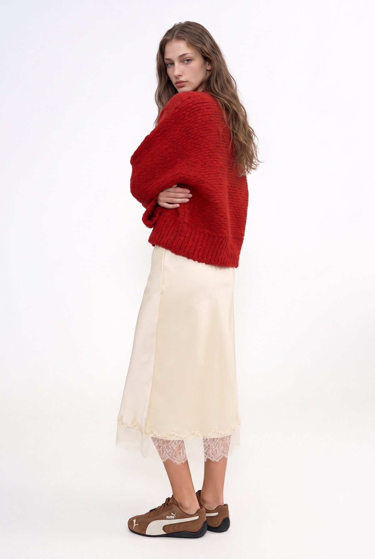 Textured Boucle Button Front Cardigan
