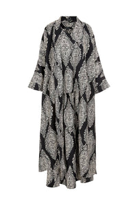 Damask Printed Three-Piece Set