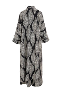 Damask Printed Three-Piece Set