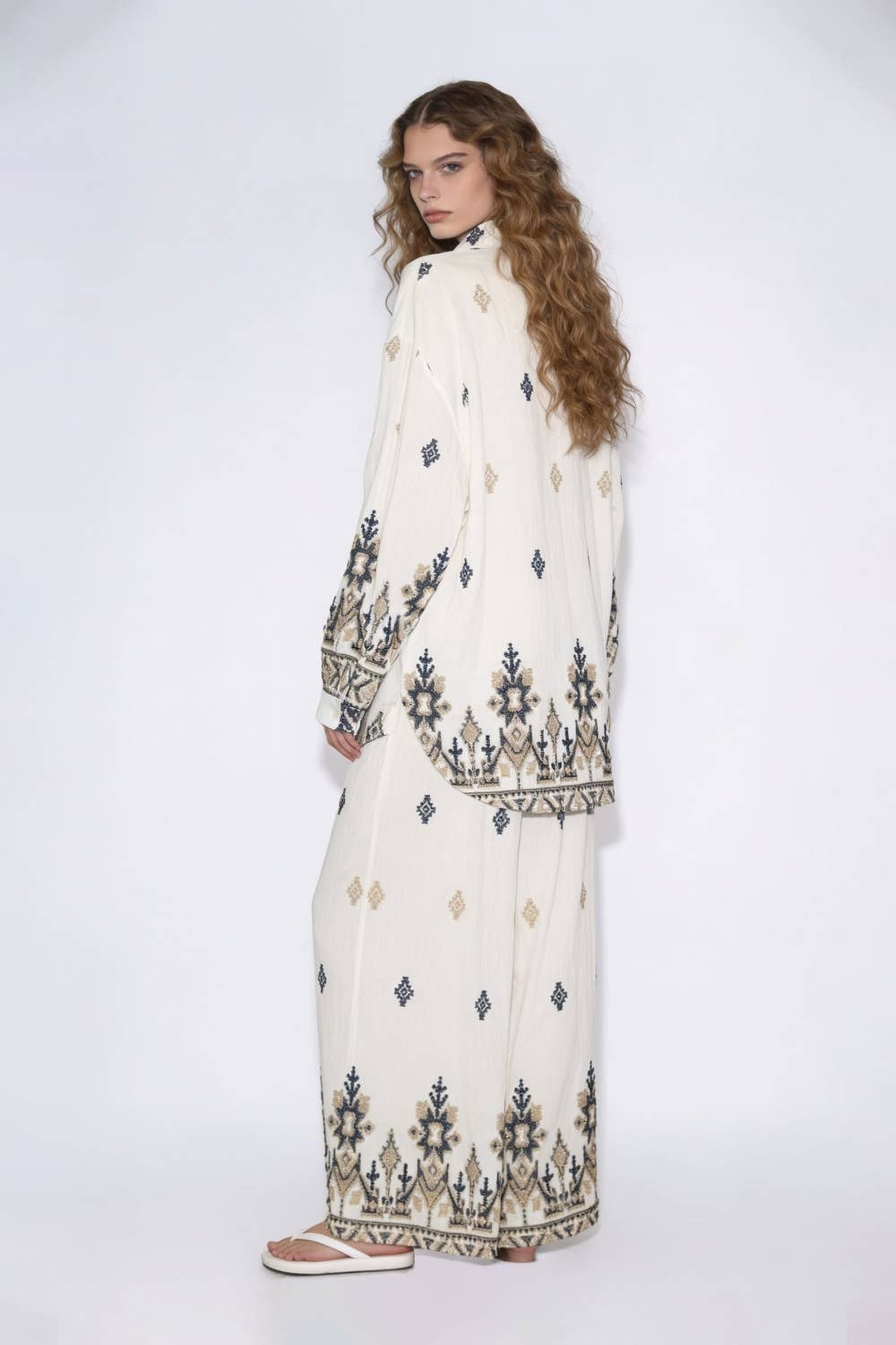Intricate Embroidered Resort Set