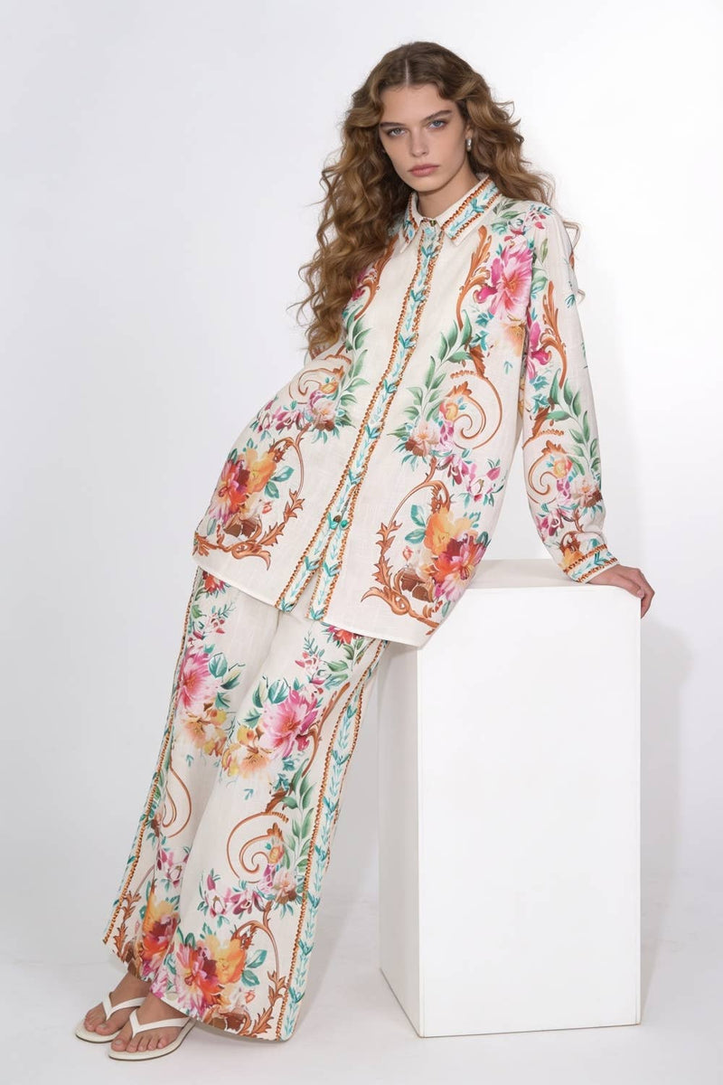 Baroque Floral Relaxed Resort Set