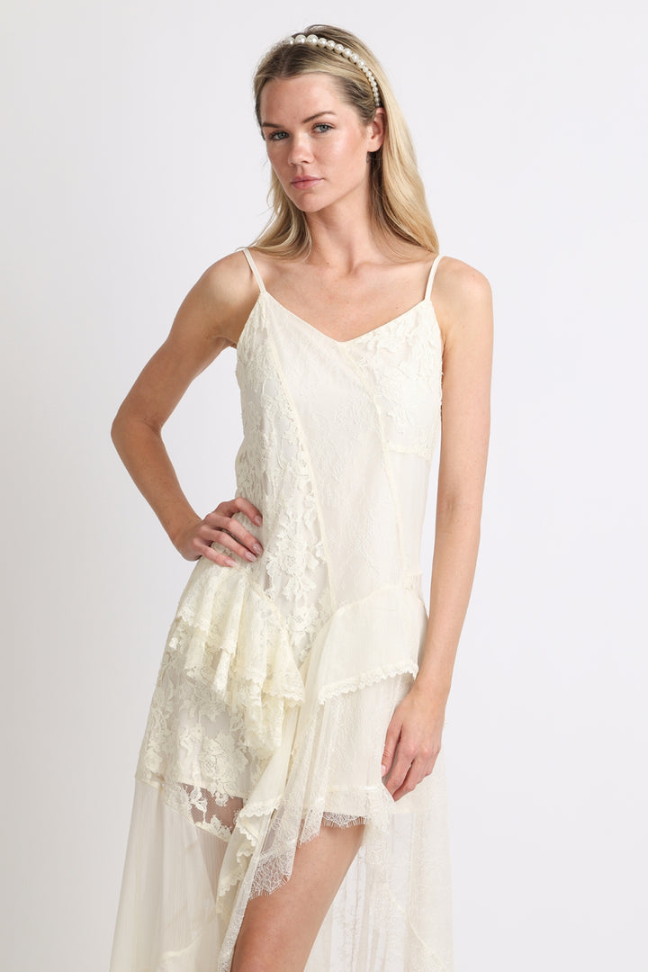 Erica Embroidered Mesh Asymmetrical Midi Slip Dress Shop Beulah Style Erica Embroidered Mesh Asymmetrical Midi Slip Dress Shop Beulah Style