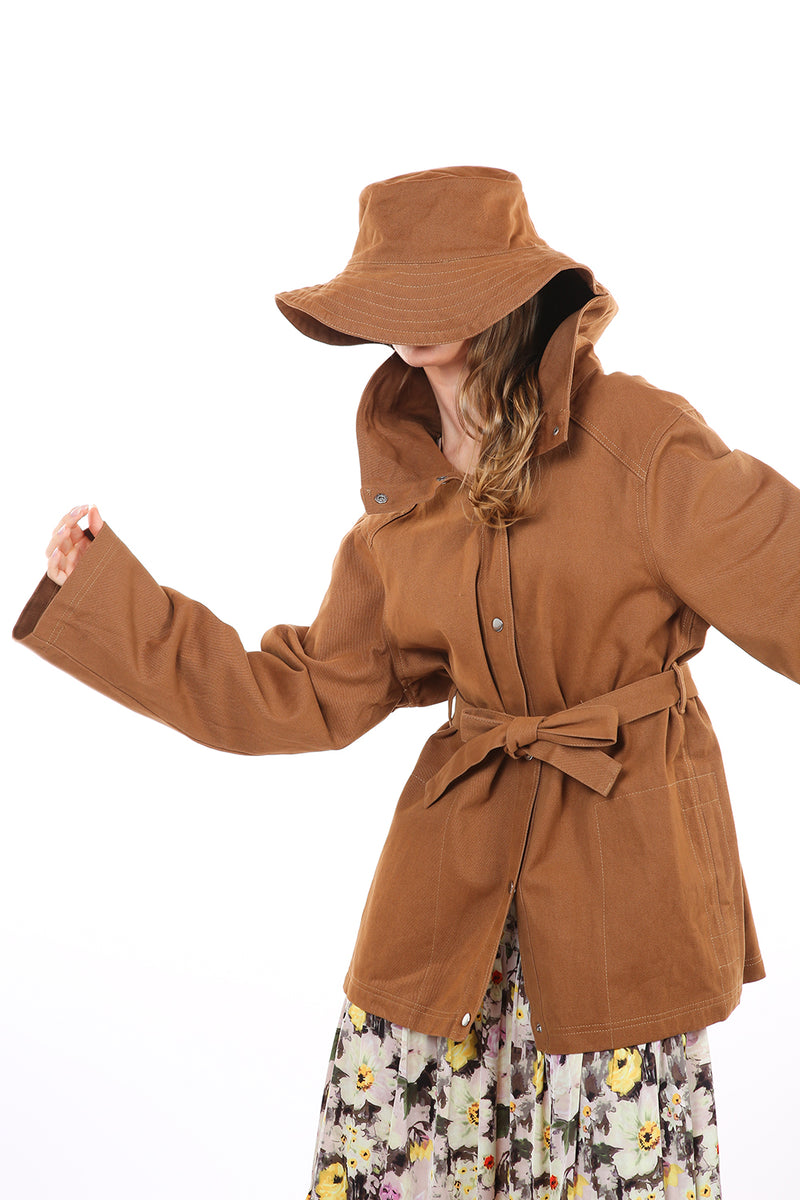 Utility Jacket with Sahara Hat - Shop Beulah Style