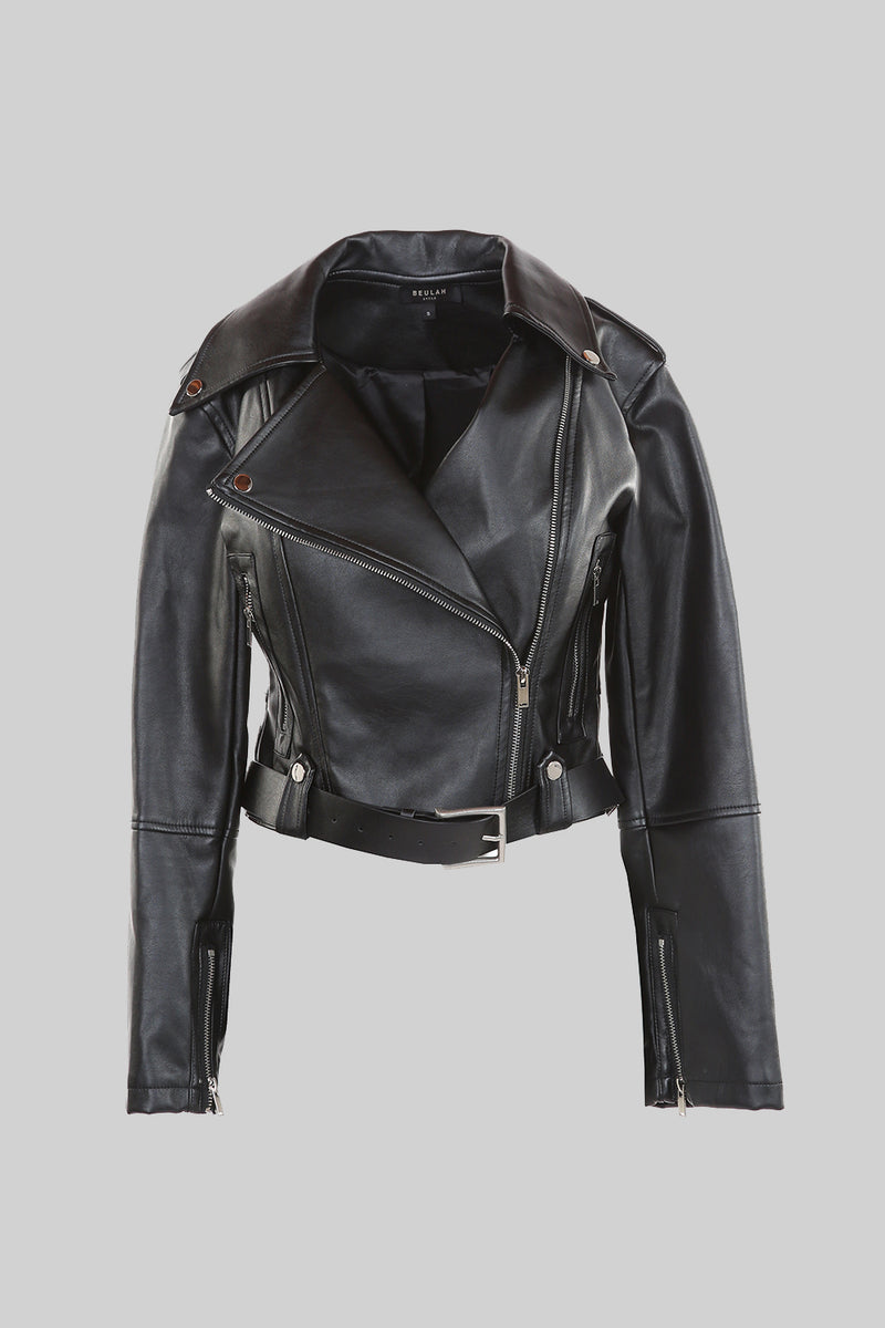 Faux leather Standard Moto Jacket