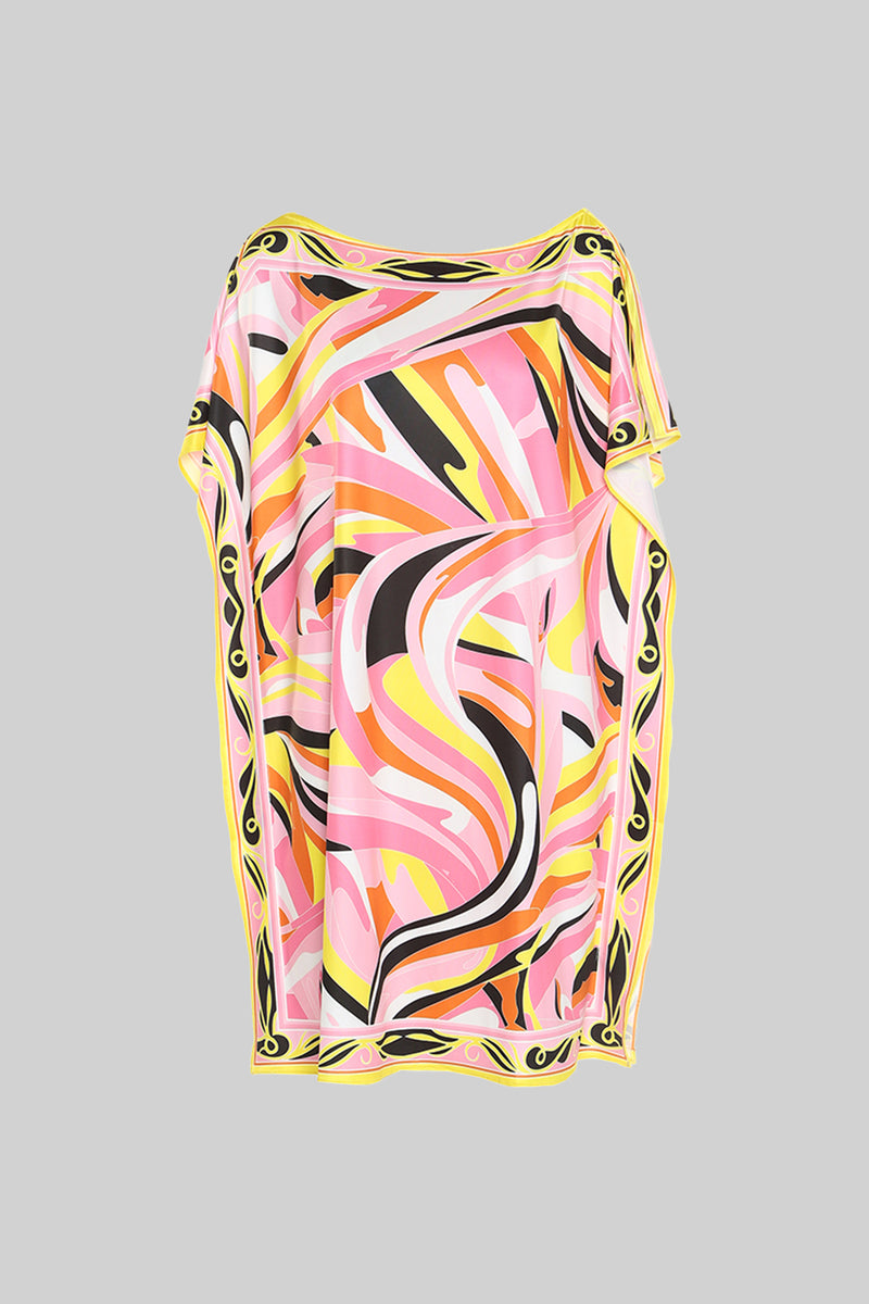 Relaxed fit multi color Tunic dress - Shop Beulah Style