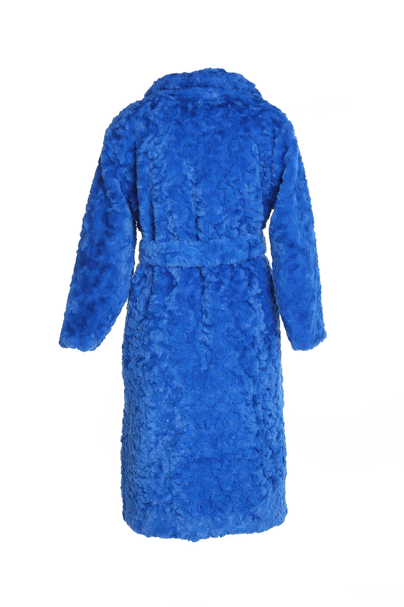 Fur Robe Long Coat - Shop Beulah Style