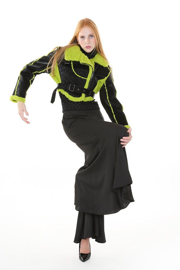 High Waist Flared Wide Pants - Shop Beulah Style