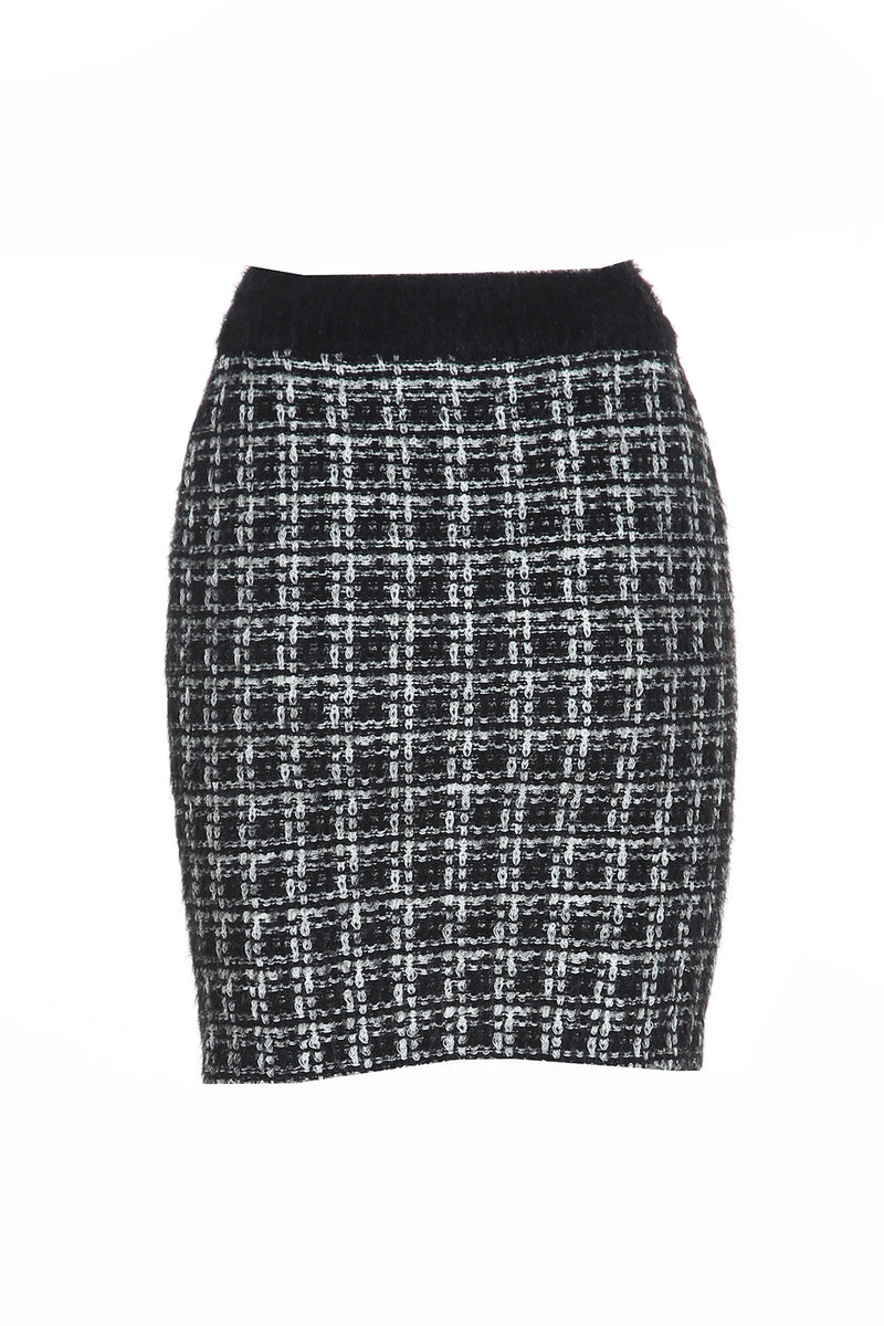 Tweed mini skirt - Shop Beulah Style