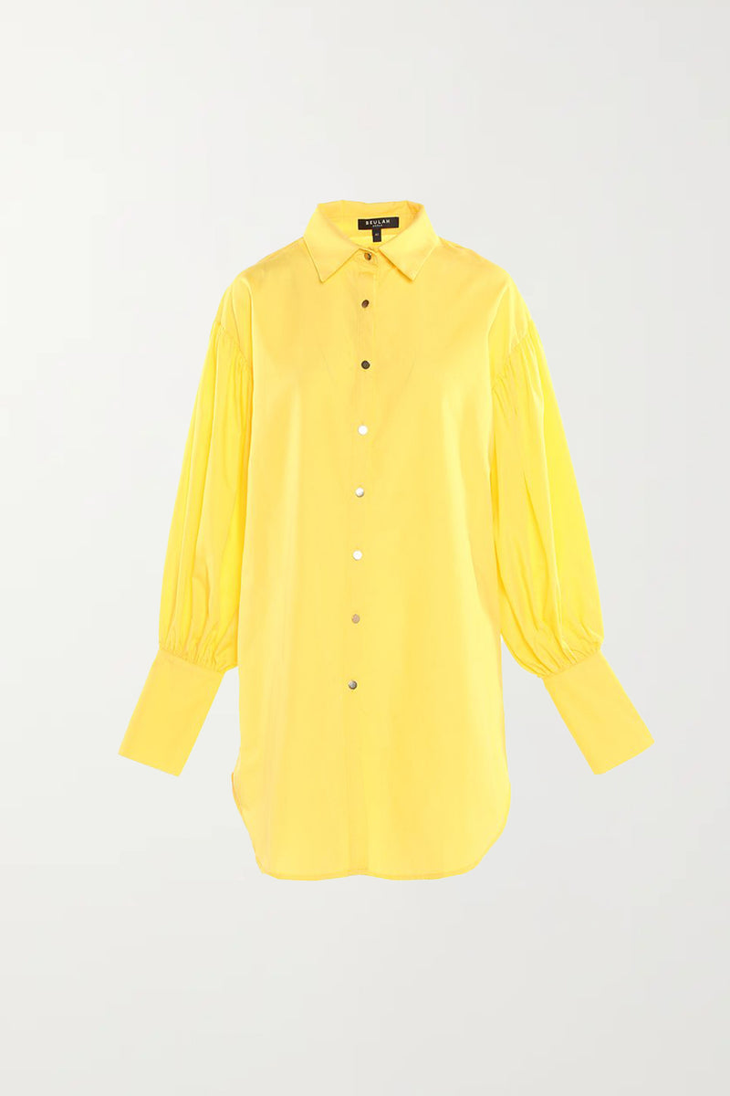 Billow sleeve shirt dress - Shop Beulah Style